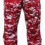 Брюки тактические красный цифровой камуфляж Rothco BDU Pants Red Digital Camo 99640 - Брюки тактические красный цифровой камуфляж Rothco BDU Pants Red Digital Camo 99640
