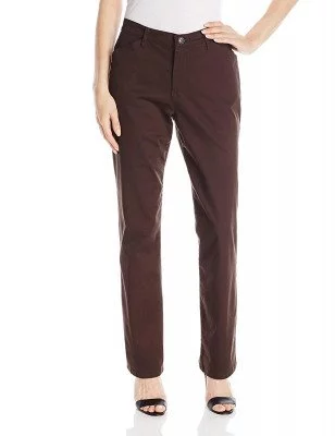 Женские брюки Lee Women's Relaxed Fit All Day Straight Leg Pan Roasted Chestnut 4631278, фото