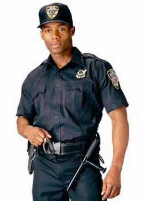 Рубашка полицейская форменная с коротким рукавом темно-синяя Rothco Short Sleeve Uniform Shirt Midnight Blue 30020, фото