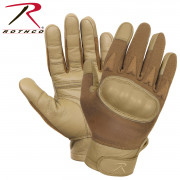 Rothco Hard Knuckle Cut and Fire Resistant Gloves Coyote Brown 2807