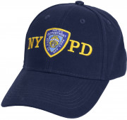 Officially Licensed NYPD Adjustable Cap With Emblem Navy Blue 8272