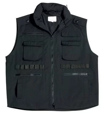 Детский черный туристический жилет Rothco Kid’s Ranger Vest Black 8557, фото