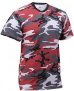 Rothco T-Shirts Red Chameleon Camo 6006