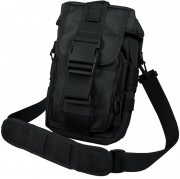 Rothco Flexipack MOLLE Tactical Shoulder Bag Black 8320