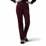 Lee Women's Relaxed Fit All Day Straight Leg Pant Raisin 4631237
