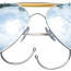 Очки Rothco Aviator Air Force Style Sunglasses Mirror Lenses 10201 - Очки пилота Rothco Aviator Air Force Style Sunglasses Mirror Lenses 10201