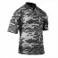 Футболка поло потоотводящая черный камуфляж Rothco Moisture Wicking Polo Shirt Black Camo 20020 - Футболка поло потоотводящая черный камуфляж Rothco Moisture Wicking Polo Shirt Black Camo 20020