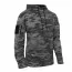Тактическая толстовка черний камуфляж Rothco Concealed Carry Hoodie Black Camo 6135 - Тактическая толстовка черний камуфляж Rothco Concealed Carry Hoodie Black Camo 6135