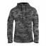 Тактическая толстовка черний камуфляж Rothco Concealed Carry Hoodie Black Camo 6135 - Тактическая толстовка черний камуфляж Rothco Concealed Carry Hoodie Black Camo 6135
