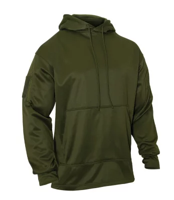 Тактическая толстовка оливковая Rothco Concealed Carry Hoodie Olive Drab 2471, фото