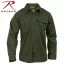 Винтажная оливковая рубашка образца Армии США Rothco Vintage Fatigue Shirt Olive Drab 2568 - 