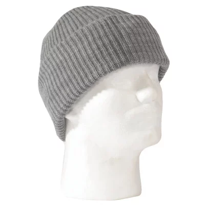 Шапка акриловая американская серая Rothco WiscKnit® Acrylic Watch Cap Grey 54640, фото