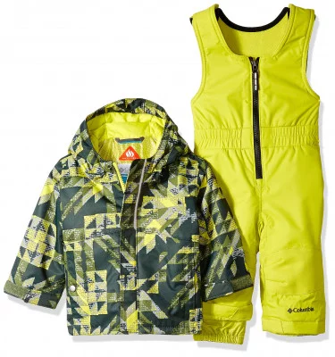 Детский раздельный комбинезон Columbia Omni Heat Baby Infant Buga Set Pesto Checkers Print 6/12M 1624613, фото