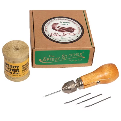 Ручной сшиватель с нитками и иглами Speedy Stitcher Sewing Awl Kit 11250, фото