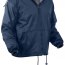 Куртка ветровка темно-синяя с флисом Rothco Fleece-Lined Reversible Hooded Jacket Navy Blue 8263 - Куртка ветровка темно-синяя с флисом Rothco Fleece-Lined Reversible Hooded Jacket Navy Blue 8263