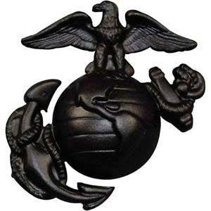 Приглушенная кокарда Корпуса Морской Пехоты США Rothco U.S.M.C. Cap Pin, фото