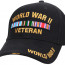 Бейсболка «WWII Veteran» (Ветеран Второй Мировой Войны) черная Rothco WWII Veteran Deluxe Low Profile Cap 9830 - Бейсболка «WWII Veteran» (Ветеран Второй Мировой Войны) черная Rothco WWII Veteran Deluxe Low Profile Cap 9830