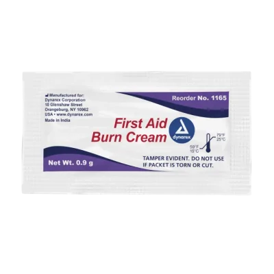 Американский крем при ожогах Dynarex First Aid Burn Cream Packet 0.9 g, фото