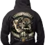 Лицензионная толстовка c бульдогом Корпуса Морской Пехоты США Black Ink U.S.M.C. Bulldog Hooded Pullover Sweatshirt 80333 - Милитари толстовка Black Ink U.S.M.C. Bulldog Hooded Pullover Sweatshirt 80333