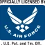 Толстовка с капюшоном с белой надписью «AIR FORCE»  Rothco Military Embroidered Pullover Hoodies Navy Blue / AIR FORCE 2047 - 
