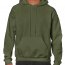 Толстовка Gildan Mens Hooded Sweatshirt Military Green - Толстовка мужская Gildan Mens Hooded Sweatshirt Military Green
