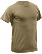 Rothco Quick Dry Moisture Wicking T-shirt AR 670-1 Coyote Brown 67947