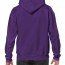 Толстовка Gildan Mens Hooded Sweatshirt Purple - Кенгкрушка мужская с капюшоном Gildan Mens Hooded Sweatshirt Purple 