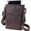 Кожаная коричневая винтажная сумка Rothco Leather Military Tech Bag Brown 57950 - Кожаная сумка для планшета Rothco Leather Military Tech Bag Brown - 57950