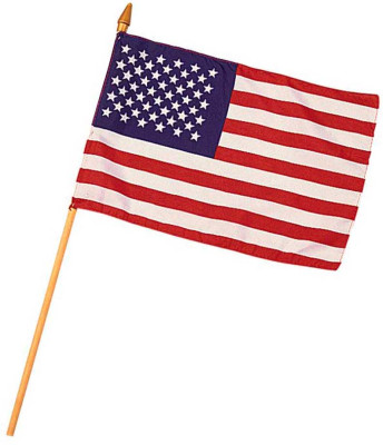 Флаг США сувенирный с древком 30 x 45см Rothco US Stick Flag 15224, фото