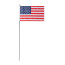 Флаг США сувенирный с древком 30 x 45см Rothco US Stick Flag 15224 - Флаг США сувенирный с древком 30 x 45см Rothco US Stick Flag 15224