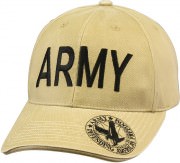 Rothco Vintage Deluxe Army Low Profile Insignia Cap Khaki 9788