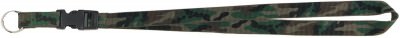 Шейный ремешок для ключей Rothco Neck Strap Key Rings Woodland Camouflage 2703, фото