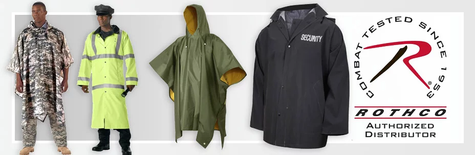 Накидки и дождевики Rothco из 100% полиэстера