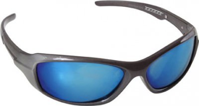 Очки спортивные 9mm серые с голубыми линзами Rothco 9mm Sunglasses Grey Frame / Blue Mirror Lens, фото
