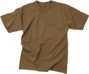 Rothco T-Shirt 100% Cotton Brown 7848
