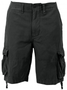 Rothco Vintage Infantry Utility Shorts Black - 2552