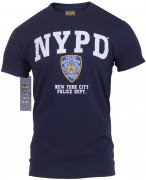 Officially Licensed NYPD T-shirt Navy Blue 6638