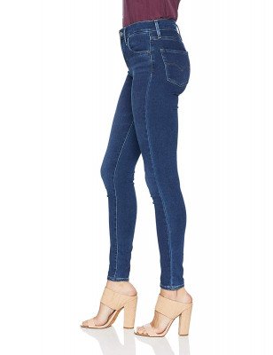 Женские супероблегающие джинсы с высокой посадкой Levi's 720 High Rise Super Skinny Jean Blue Me Away 527970008, фото