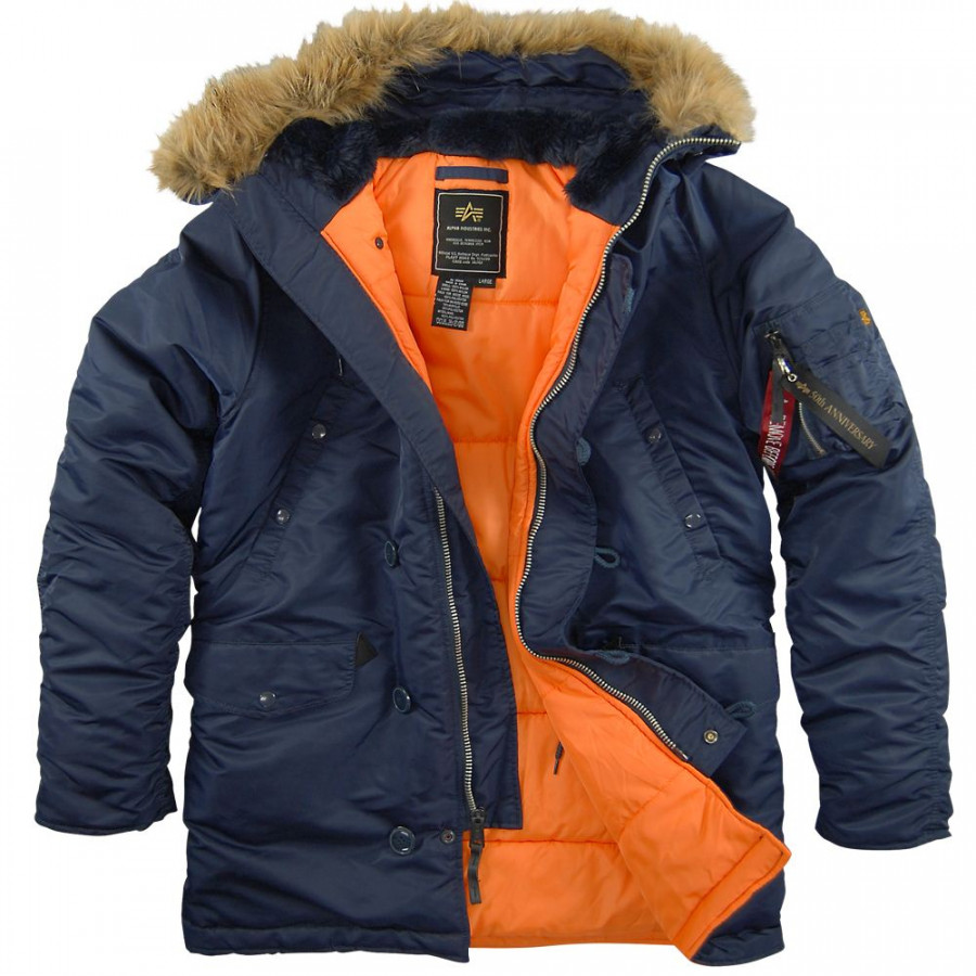 Скидка на Куртка зимняя Alpha Industries N-3B Slim Fit Parka