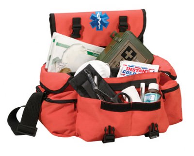 Оранжевая медицинская сумка первой помощи Medical Rescue Response Bag Orange 2342, фото