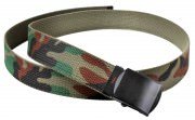 Ремень Rothco Camo Reversible Web Belt - Woodland Camo / Olive Drab - 4178