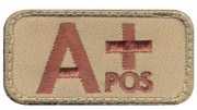 Rothco Airsoft Morale Velcro Patch - A Positive Blood Type # 73190