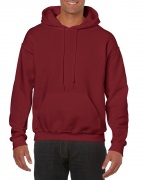 Gildan Mens Hooded Sweatshirt Garnet