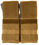 Rothco MOLLE Double M16 Pouch w/ Insert Coyote 50115