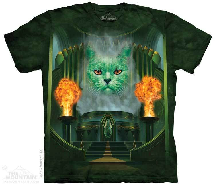 Футболка с котом The Mountain T-Shirt Cat the Great and Powerful
