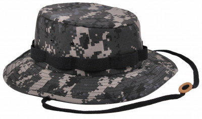 Американская панама приглушенный городской цифровой камуфляж Rothco Boonie Hat Subdued Urban Digital Camo 5839, фото