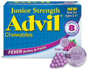 Advil (Адвил) жевательные таблетки для детей и подростков 24 шт