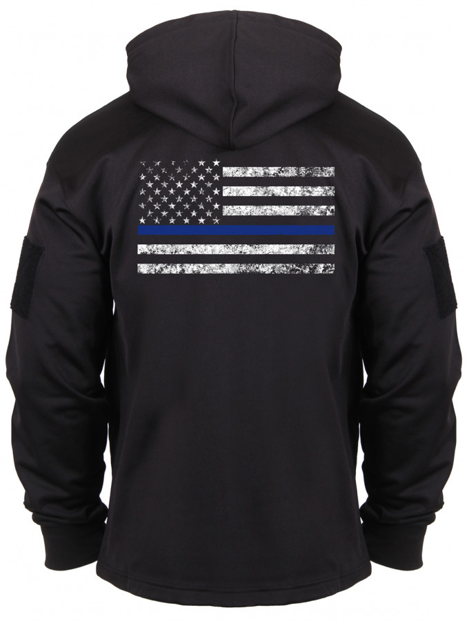 Rothco thin blue line concealed carry hoodie deals