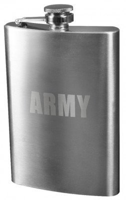 Ствльная фляга Rothco Engraved Stainless Steel Flasks Army 634, фото