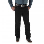 Wrangler Cowboy Cut Relaxed Fit Jean Overdyed Black 31MWZWK